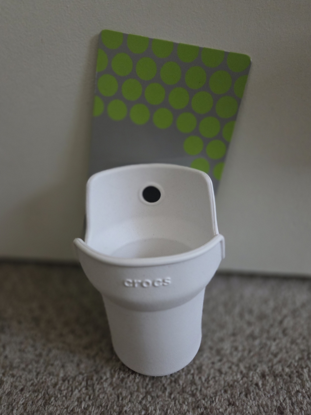 Crocs White Beverage Holder